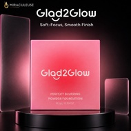 Glad2Glow Perfect Blurring Powder Foundation 8.5g Compact Powder Foundation Blurring Makeup Original