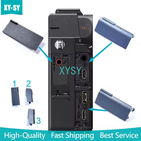 New A7M3 USB Rubber Cover Leather Plug For Sony Alpha ILCE-7M3 A7 mark III A7R3 A7RIII A7III HDMI MI