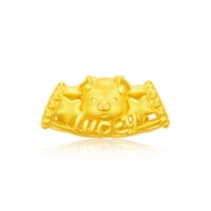 CHOW TAI FOOK 999 Pure Gold Pendant - Year of Pig Lucky Piggy R21760