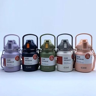 Genuine cille/cille 316 Stainless Steel Thermos 600ml Diagonal Cup Bounce Portable Pot Belly Water B