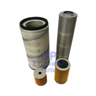 UH063 / UH045-7 / 6BD1 Hydraulic Excavator Services Filter Set (OLD MODEL)