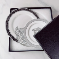 ◐ABSOLUTE◐ Vintage Ceramic Dinner Plate 8 Inch 10 Inch Creative Bone China Western Steak Dessert Sal