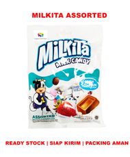 Milkita Assorted Milk Candy Isi 40 Pcs - Permen Susu Aneka Rasa