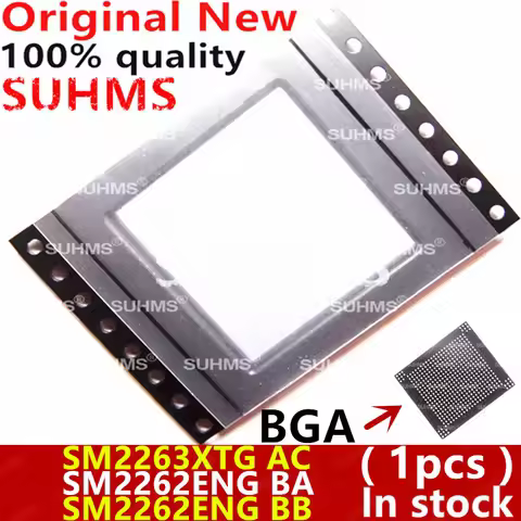100% New SM2263XT G AC SM2262ENG BA SM2262ENG BB BGA