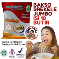 bakso urat premium JUMBO daging sapi alsi dengan kombinasi daging ayam isi 10 BAKSO URAT
