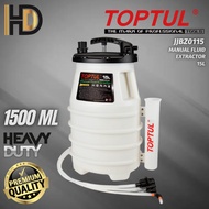 TOPTUL 15L Manual Fluid Extractor / Manual Fluid Extractor For Automotive / Workshop / Bengkel Keret