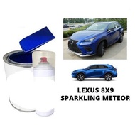 LEXUS 8X9 SPARKLING METEOR 2K PAINT/ CAT BIRU SPRAKLING CAT KERETA BANCUH