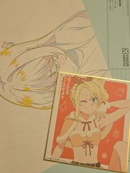 青春豬頭少年電影系列 入場特典 原畫 色紙