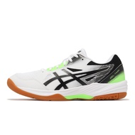 Asics Volleyball Shoes GEL-Task 3 White Black Fluorescent Green Rubber Sole Low-Top Men's [ACS] 1071A077102