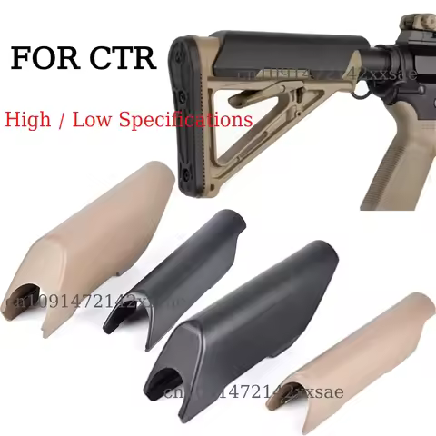 Tactical CTR Cheek Riser Suitable For Non Gunstock Stock AR 15 M4 Enhancer Low Height Nylon Airsoft 