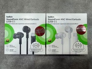 【全新行貨 門市現貨】Belkin SoundForm ANC 主動降噪有線耳機 G3H0003