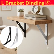 Maju L Besi L Braket L Dinding Sesiku Besi L Bracket Murah L Bracket wall holder L bracket shelf DIY