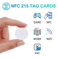 20PCS Ntag215 Tag NFC 25mm Coin Tag NFC Programmable Ntag Tag 215 Amiibo Tagmo