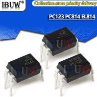 10PCS PC814 PC123 EL814 DIP-4 LTV814 DIP 814 Compatible optocoupler authentic 芯片