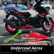 ACCESSORIES yamaha AEROX 155 undercowl footrest NVX v1