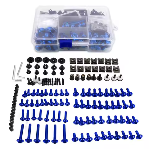 A Set M6 M5 Motorcycle Accessories Fairing Bolt Screws Kit Fit For YAMAHA YZF R1 R6 R3 R7 R9 R25 T-M