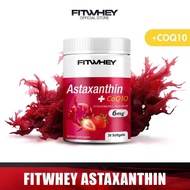 ส่งฟรี FITWHEY ASTAXANTHIN 6MG + COQ10 30 softgels