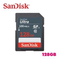 「阿秒市集」SanDisk Ultra 128G 100M SDXC C10 U1 相機 記憶卡 大卡