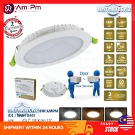 🇲🇾BATHKITCHZ AMPM 18W/20W EXTRA BRIGHT 6" INCH LED DOWNLIGHT ROUND WITH DAYLIGHT/ COOL WHITE (2 YEAR