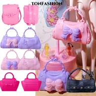 TONFASHION 1/6 Doll Accessories, 5 Styles Plastic Doll Handbag,  Fashion Doll Purse Accessories Doll