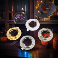 [KUI] 1 Set Round Fixture Adjustable Downlight Led Holders Cutout For Bulb Holder Recessed LED Spot 