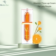 Skinvise Five VC Makeup Cream Natural Tone Up Cream lazy cream Plain Face Cream Brightening Dull Fac