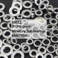 697ZZ 7*17*5 (mm) Miniature ball bearing