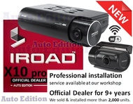 IROAD X10 Pro *-new* Front 4K & Rear Full HD resolution dash cam car camera - WiFi - Iroad Singapor