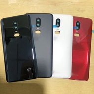 Oneplus6 Housing For Oneplus 6 One Plus Back Cover Glass Door Repair Battery Replace Rear Case + Logo