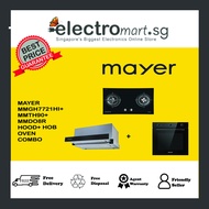 MAYER  MMGH7721HI+ MMTH90 + MMDO8R HOOD+ HOB OVEN COMBO