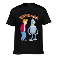 Newest Fashion New Futurama Bender Revolution Cartoon Mans Short Sleeve Cotton Tee