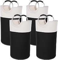 Dimeho 4 Pack 82L Laundry Basket, Waterproof Fabric Clothes Baskets Dirty Clothes Hamper Laundry Bag