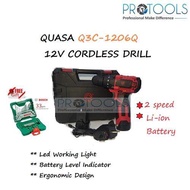 QUASA Q3C-1206Q 12V LI-ION CORDLESS (BATTERY) DRILL