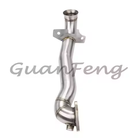 For Mini Cooper R55-R61 1.6L Turbo 2.5" Downpipe Exhaust Stainless T304 Exhaust Manifold Downpipe Ga