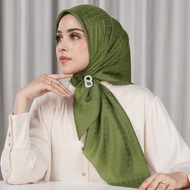 TAPIS EMBOSSED PESTO BUTTONSCARVES
