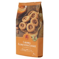 Red Hat Caramel Florentine Cookies 8 pieces x 5 bags