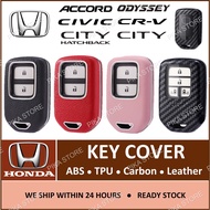 HONDA City Hatchback WRV Civic FC Odyssey Key Cover Keyless Remote Holder TPU 2022 2023 Accessories Sarung Kunci