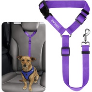 BWOGUE Pet Dog Cat Seat Belts, Car Headrest Restraint Adjustable Safety Leads Vehicle Seatbelt Harne