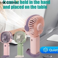 [ Featured ] USB Rechargeable Fan - Air Cooler - Handheld Fans with Built-in Battery - Outdoor Travel Supplies - Mobile Fans - Mini, Portable, with Stand - High Wind, Quiet