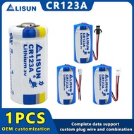 LISUN Cr123a Cr17345 Dl123a 3V Lithium Battery For Digital Camera Doorbells Flashlight Water Meter