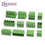 10PCS 15EDG 3.81mm 2Pin - 12Pin Terminal Blocks KF2EDG 3/4/5/6/7/8/9/10P Straight Curved Male Plug F