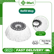 OFURI Refill Mop Replacement Spin Mop Refill Spin Mop Mop Lantai