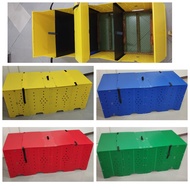 4 cage / Apatan Folding Plastic Cage for Gamefowl Derby box