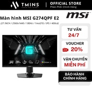 MSI G274QPF E2 Monitor (27 INCH_ 2560x1440_ 180Hz_ 1msGTG_ IPS_ 400cd) Gaming, Working - Genuine Pro