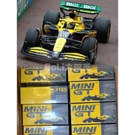 MINIGT No. 1165 McLaren McLaren McLaren MCL38 #81 Piastri Monaco Station Oscar Piastri 2024 F1 2024 