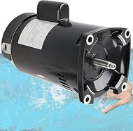 B2854 B2854V1 Square Flange Pool Pump Motor,1.5HP,56Y Frame,230/115 Volts,3450 RPM,Fits A.O Century 