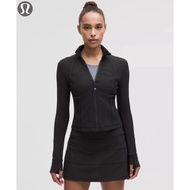 Short !!! Black Define Women's Sports Short Jacket Nulu TM Moisture Wicking Lululemon