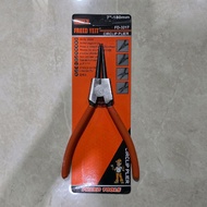 Snap Pliers 7" Straight Open-Pointed Circlip Pliers, 7 Inch Press-Open Circlip Pliers