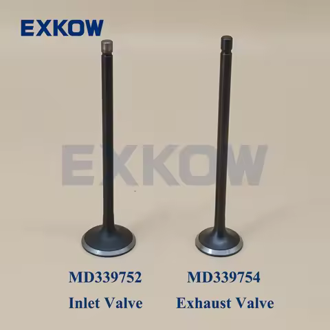 8PCS Inlet Exhaust Valve for Mitsubishi Pajero Pinin Montero IO H65W Lancer CS2A CS3A CS3W 4G18 1.6L