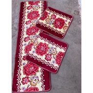 Winter chair mats, high quality fabric chair mats, one long, two short, 1m68 wide, 53cm wide. Soft a